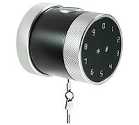 Cerradura electrónica Inteligente Lock Smart Digital con código de combinación de huellas dactilares (color: E) (E)