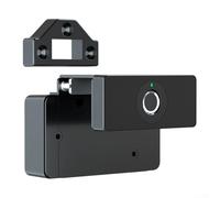 Cerradura electrónica para gabinete y cajón, con reconocimiento de huellas dactilares y desbloqueo de aplicación, diseño invisible sin taladro, seguridad antiapalancamiento