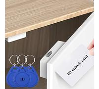 Cerradura electrónica RFID para gabinete de madera oculta, cerradura electrónica de inducción, para armario de madera, cajón, cajón, buzón de cartas