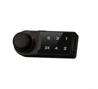 Cerradura electrónica segura de la puerta de la contraseña para los gabinetes de la cerradura de combinación de la pantalla táctil con ajustes flexibles (30 mm)