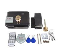 Cerradura Electrónica sin Cable, Acero Inoxidable, Batería AA - Control Remoto, Apertura con Tarjeta ID, Seguridad Antirrobo para Hogar