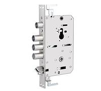 Cerradura empotrada de acero inoxidable, Cerradura de puerta con huella dactilar, cerradura marco mortaja palanca, seguridad acero inoxidable 30mm x 240mm(No Tick)