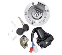 Cerradura Encendido Compatible Con Yamaha Para MT01 MT-01 2005-2009 Interruptor De Encendido Motocicleta Tapa Del Tanque Combustible Cerradura Del Asiento Y Juego Llaves