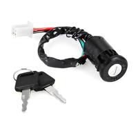 Cerradura Encendido Interruptor Encendido Universal Todoterreno 4 Cables Modificado General Pequeño Alta Carrera ATV Interruptor Llave Bloqueo Puerta Eléctrica Switch De Ignición