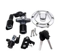 Cerradura Encendido Moto Interruptor Bloqueo Ignición Tapa Tanque Gasolina Asiento Para LONCIN Para LX300-6C Para LX200-19 Para Voge Para 300AC Para 200AC