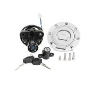 Cerradura encendido moto Juego Cerraduras Interruptor Encendido Tapa Depósito De Combustible De Motocicleta Para Yamaha Para MT09 Para MT-07 Para YZF R6(1 juego)
