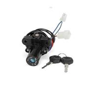 Cerradura encendido moto Juego Cerraduras Interruptor Encendido Tapa Depósito De Combustible De Motocicleta Para Yamaha Para MT09 Para MT-07 Para YZF R6(Electric door lock)