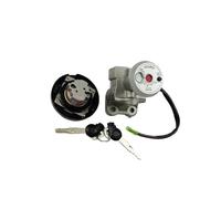 Cerradura Encendido Moto Juego Cubierta Tapa Combustible Con Bloqueo Interruptor Ignición, Accesorios Cilindro Barril Llave Para NMAX155 2015-2019