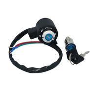 Cerradura Encendido Moto Juego Llaves Bloqueo Interruptor Ignición Motocicleta 3 Cables Para 883 XL 1995-1998 1999 2000 2001 2002 2003 Negro