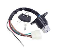 Cerradura Encendido Moto Para CB400 para Hondamatic 1978 para CM400T 1979-1981 interruptor de bloqueo de ignición de motocicleta 5 cables con 2 llaves 1 Juego