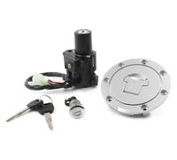 Cerradura Encendido Moto Para CBR 1000RR Para CBR 600RR 2003-2007 Interruptor Encendido 4 Pines Cilindro Bloqueo Asiento Combustible Tanque Gasolina Motocicleta