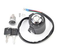 Cerradura Encendido Moto Para FXRP Para SUPER Para GLIDE Para Policía Para Parabrisas 1991-1994 Interruptor De Encendido Cerradura De Asiento Con Kit De Llave 71441-94