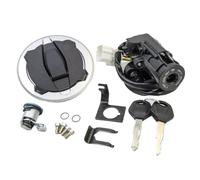 Cerradura encendido moto Para Kawasaki Para Ninja 650 Para Z650 2017-2024 Interruptor Encendido Tapa Tanque Combustible Cubierta Asiento Cerradura Llave Conjunto