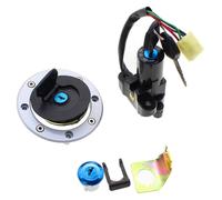 Cerradura Encendido Moto Para Suzuki Para GS500 Para GS500E 1989-2012 Interruptor Encendido Tapa Tanque Combustible Juego Llaves Bloqueo Piezas Motocicletas Barril