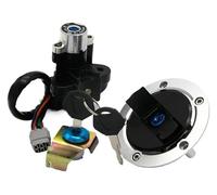 Cerradura Encendido Moto Para Suzuki Para GSF650 GSF650S Para GSF1200S GSF1200 Interruptor Encendido Motocicleta Combustible Gasolina Kit Llave Bloqueo Asiento Barril