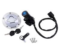 Cerradura Encendido Moto Para YZF-R25/R3 2015 2016 2017 2018 2019 Juego Llaves Interruptor Encendido Tapón Gasolina Cerradura Asiento Motocicleta