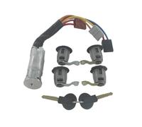 Cerradura encendido Para Citroen Berlingo Para Peugeot Partner 5 Uds AL101 9170G3 252522 Juego Completo Encendido Coche Barril Cerradura Puerta Izquierda Derecha