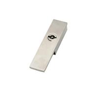 Cerradura for caja de distribución de accesorios de gabinete de control de acero inoxidable 304, 1 unidad(No connecting rod)