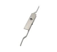 Cerradura for caja de distribución de accesorios de gabinete de control de acero inoxidable 304, 1 unidad(With connecting rod)