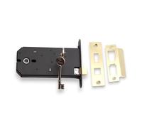 Cerradura horizontal para puerta interior de 150 mm, varios acabados, sustituye a Union 2077 3 palancas