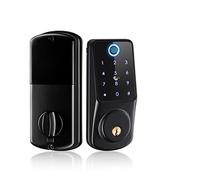 Cerradura inteligente, Aplicación Tuya, Control remoto inteligente, huella dactilar, biometría, contraseña, código de tarjeta, cerrojo, bloqueo pestillo automático