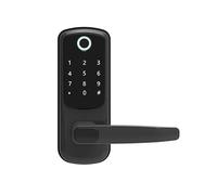Cerradura inteligente, bloqueo de huellas dactilares. Cerradura de puerta inteligente electrónica TTLOCK Wifi con huella dactilar biométrica/contraseña/tarjeta inteligente/desbloqueo de llave/cargador