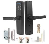 Cerradura inteligente Cerradura de puerta electrónica Aplicación Bluetooth Bloqueo de código Soporte de cerradura de puerta digital Aplicación Tuya Manija reversible para oficina en casa