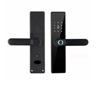 Cerradura inteligente, Cerradura inteligente con huella dactilar, contraseña Digital, cerradura electrónica de 13,56 mhz, acceso sin llave, tipo C, USB, inteligencia doméstica inteligente