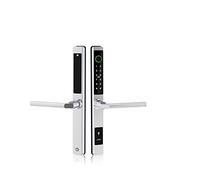 Cerradura inteligente, Cerradura inteligente TTLock impermeable al aire libre huella dactilar aplicación código RFID cerradura de puerta electrónica sin llave(Type 6,2885 double)
