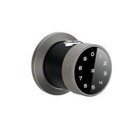 cerradura inteligente, Cerraduras De Puerta Inteligentes, Biométricas, Digitales, Automáticas, Con Wifi Y Huella Dactilar, Manija Redonda Sin Llave(Tamper Alarm,Smartphone)