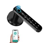 Cerradura Inteligente,Cerraduras Inteligentes para Puertas,Cerradura Digital,9 En 1,Cerradura Inteligente con Teclado Táctil y Funciones Inteligentes,para Puerta Principal,Casa, Oficina, Piso