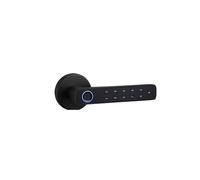 Cerradura Inteligente con Huella Dactilar Swokely, Cerradura Biométrica Sin Llave 4 en 1, Puerta de Enlace WiFi con Huella