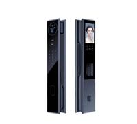 Cerradura inteligente con reconocimiento facial, aplicación Tuya, intercomunicador de video visual, cerradura con contraseña, cerradura de puerta de entrada for el hogar, cerradura con huella dactilar