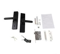 Cerradura inteligente impermeable para puerta delantera con teclado de pantalla táctil y modo de verificación dual para mayor seguridad y comodidad (16 cm)