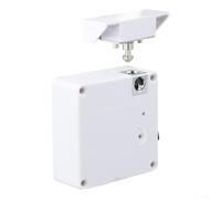 Cerradura inteligente para armario con tarjeta de sensor NFC, cerradura electrónica sin llave, seguridad oculta invisible para armarios y muebles, color blanco