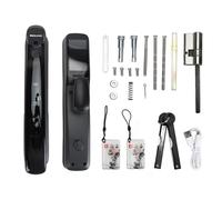 Cerradura Inteligente Para Puerta, 8 Métodos de Desbloqueo, Aluminio Resistente - Máxima Seguridad con IA y Alarma Anti - escape, Ideal para Hogar y Oficina