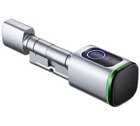 Cerradura inteligente SDL-S1-S60 de 60 mm con huella dactilar (plateada) - AVATTO