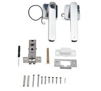 Cerradura inteligente sin llave con manija de puerta con huella dactilar, seguridad para el hogar, antirrobo, cerradura con contraseña para casa, Hotel, oficina, aleación de