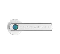 Cerradura inteligente, Smart Lock, Fingerprint Door Keyless Entry Biometric Knobs Password Electronic Digital For Home Any For Front,para casa, dormitorio, hotel(Silver)