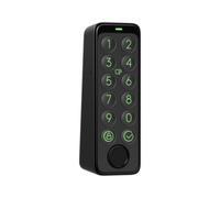 Cerradura inteligente SwitchBot Keypad Touch huella dactilar código IP65 inalámbrica negra