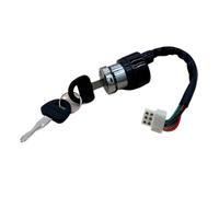Cerradura Interruptor Llave Encendido para Cuatrimotos 50 CC A 250 CC Cuatrimotos Motos Cross Interruptores Encendido Arranque Cerraduras Puertas 2 Llaves 6 Pines 6 Cables.