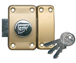 Cerradura ISEO City 25 - Cilindro 60 mm - Sobre variure NV 05 - 10020602V05