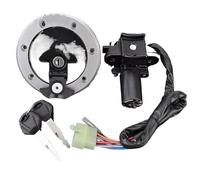 Cerradura llave Compatible Con Para ZZR400 Para ZZR600 1993-2006 Interruptor De Encendido Con Cerradura De Asiento Con Llave Y Tapa De Tanque De Combustible