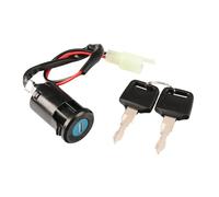 Cerradura Llave Encendido Para 50cc-150cc Quad 4 Wheeler ATV Interruptor De Encendido Interruptor Arranque Cable Motocicleta Cerraduras Puerta 2 Llaves(2 Wires Male Plug)