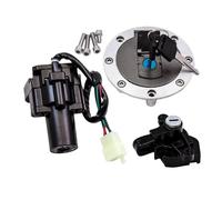Cerradura llave moto Para XJR400 1996-2002 Para XJR1200 1994-1998 Para XJR1300 Tapa Tanque Combustible Cubierta Asiento Interruptor Bloqueo Ignición Juego Llaves