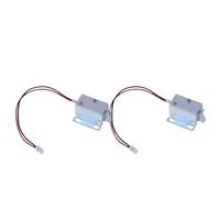 Cerradura magnética, Cerradura Magnética De 2-10 Uds., Mini Solenoide Tamaño Pequeño, Electrónica Electromagnética, Control Armario, Puerta del Cajón,para Cerradura magnética eléctrica(2PCS)