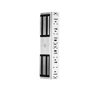 Cerradura magnética de Control de acceso, Cerradura Electromagnética de 350/500kg, cerradura de puerta de Control eléctrica impermeable con retroalimentación de una sola puerta