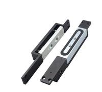 Cerradura magnética de corte 12/24 V 1200 kg de control de acceso puerta cerradura eléctrica inteligente NO NC COM Retraso de tiempo de salida de la señal de contacto de la puerta