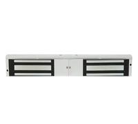 Cerradura magnética de doble puerta montada en superficie, 280kg, CC de 12V, intercomunicador de construcción, Control eléctrico, señal de retroalimentación, Cerradura Electromagnética