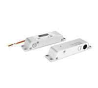 Cerradura magnética de puerta de 12 V, sistema de control de acceso, 1000 kg, fuerza de sujeción para puertas cortafuegos de vidrio, madera, metal, seguridad, con función de retardo, detección de